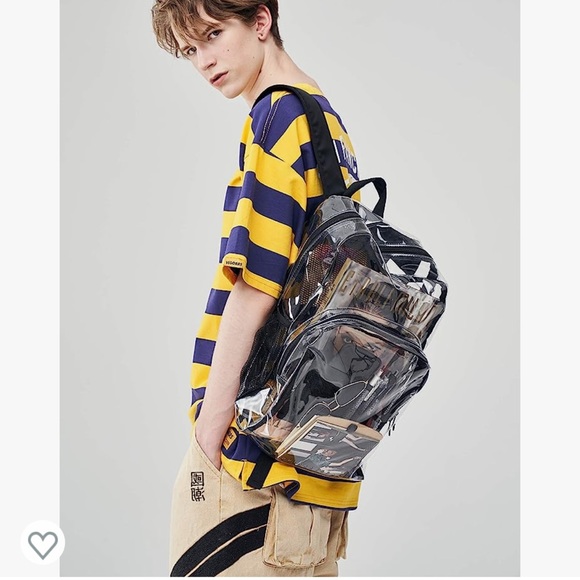 Vorspack clear backpack blue - Picture 6 of 9